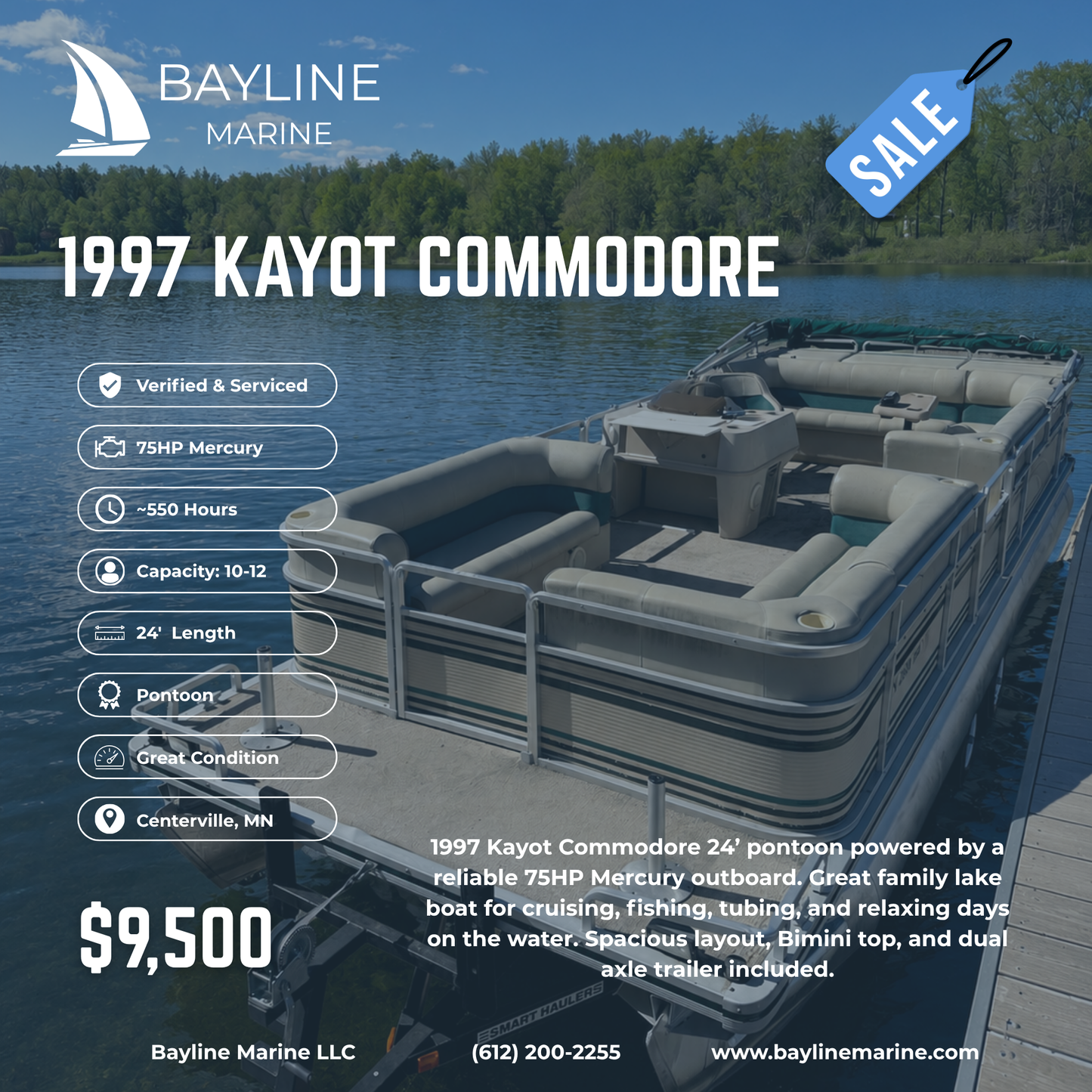 1997 Kayot Commodore